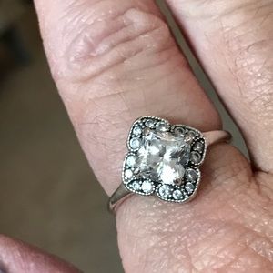 Pandora Floral Fancy Ring - size 60 (9)